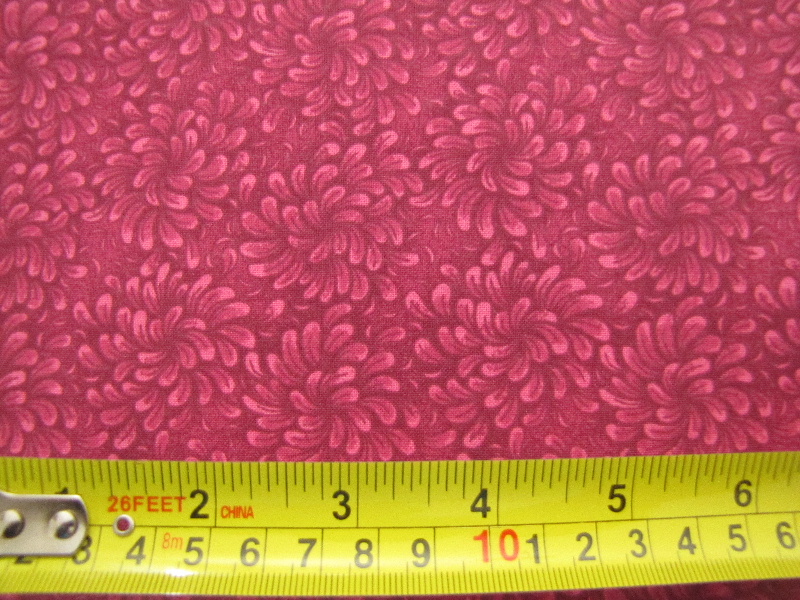 Petal Flow Bright Hot Pink Swirly Flower Petals 1.5" Across - Click Image to Close